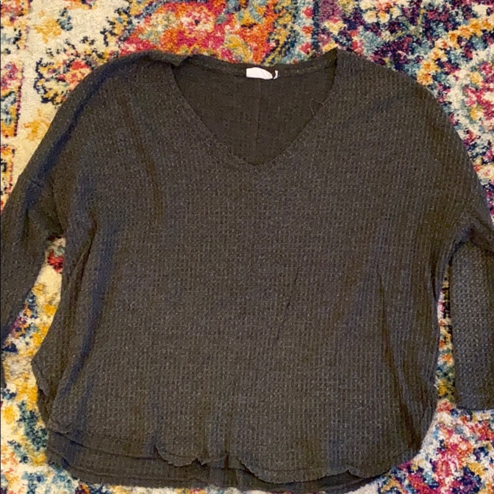 UO grey sweater
